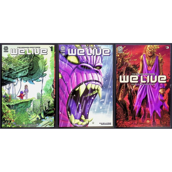 Aftershock Other - We Live #1–3 Lot (2020, AfterShock) – NM Miranda Brothers‎ Sci-Fi Fantasy